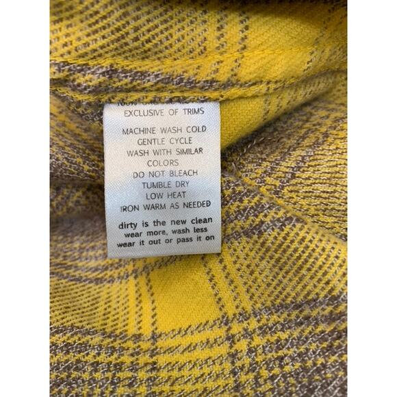 Toad & Co Shirt Bodie Women Size Small Yellow Gray Organic Cotton 1/4 Zip - Picture 10 of 12